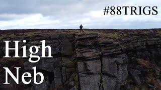 88 Peak District Trig Points - with Awesome Drone Footage of High Neb