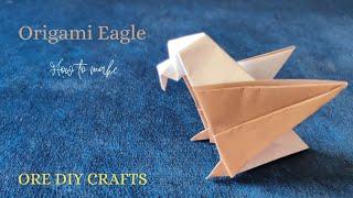 Easy Origami Eagle Tutorial - DIY