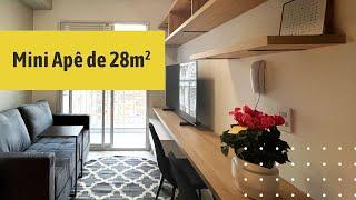 Ap 1214 - Mini apartamento de 28m²