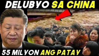 GRABENG DELUBYO ang NAGANAP sa CHINA 55 MILYONG TAO ang NAMATAY