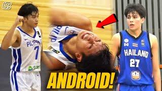 NASAKTAN pero PINAGPAG lang ang sakit ni Andy Gemao! Batang Gilas U18 vs Thailand Full Highlights