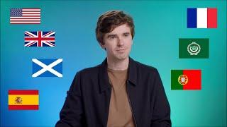 Freddie Highmore Speaking 5 Languages