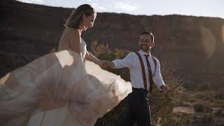 chloe + tyler // an epic desert wedding in Moab