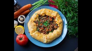 Easy Juicy Mince Gallette(Ground Beef) -  TheCookCentral | Episode 13