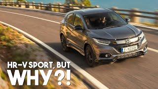 2019 Honda HR-V Sport is a 180HP, 6 Speed Manual Hot ... SUV?!