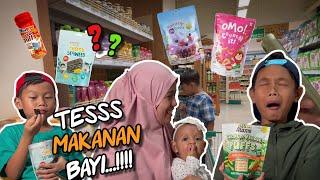 NYOBAIN SEMUA MAKANAN BAYI..!!!