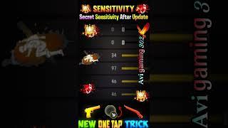 NEW OB 47 UPDATE BEST SENSITIVITY SETTINGS FREE FIRE MAX  | ALL GUN  AUTO HEADSHOT SETTING #viral