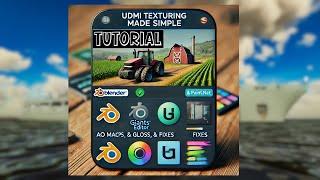 UDMI Texturing Made Simple Tutorial (FS22)