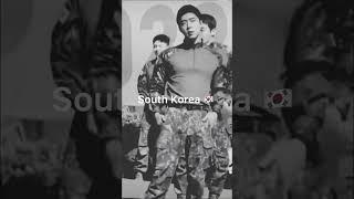 NORTH KOREAN VS. SOUTH KOREAN SOLDIERS DANCE-OFF #shorts #funny #memes