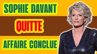 Sophie Davant quitte Affaire Conclue : Les confidences d'Harold Hessel