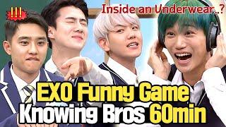 [Knowing Bros] Literally Can't Stop Laughing  EXO Funny Game Moments Compilation