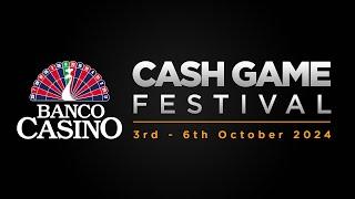 Livestream: Cash Game Festival Bratislava - Day 2