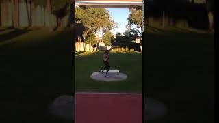 Adam Helcelet Shot Put training camp Turkey 2018