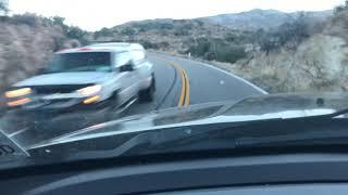 Riding in the California Mountains Pulling a 36’ Trailer