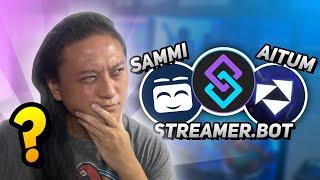 Which CHAT BOT Is The Best? - STREAMER.BOT vs SAMMI vs AITUM