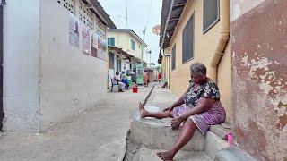 LIFE INSIDE GHANA LOCAL COMMUNITY OSU ACCRA