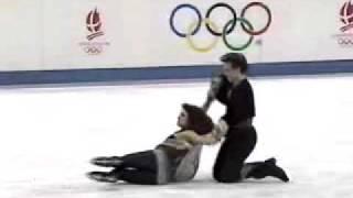 1992 Olympics, Marina Klimova & Sergei Ponomarenko: Free Dance (CBS)