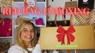 FAVORITE RED HANDBAG UNBOXING COLLAB | PRETTIEST KURT GEIGER BAG!!! #kurtgeiger