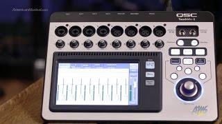 QSC TouchMix 8 Compact Digital Mixer with Bag - QSC TOUCHMIX8