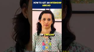 How to get an INTERNSHIP abroad?