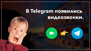 Видеозвонки в Telegram. Как активировать?