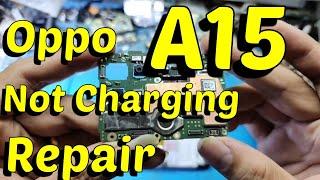 Oppo A15 not charging repair !!