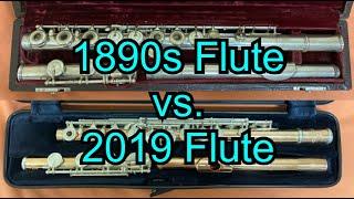 Old Louis Lot Flute vs. Modern Brannen Flute [19th vs. 21st Century Flute]