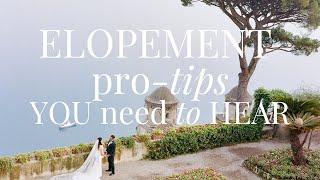 Luxury Elopement Mistakes to Avoid: 10 Common Pitfalls