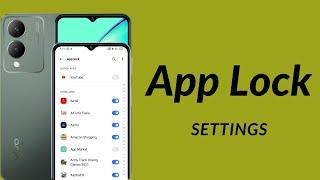 How to lock apps in vivo y17s / vivo y17s me app lock kaise kare/app lock setting