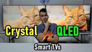 CRYSTAL vs QLED: Smart TVs / What are the differences between both technologies?