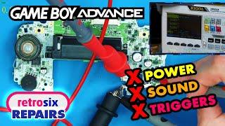 Game Boy Advance No Power, No Sound & No Buttons! - RetroSix