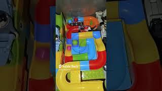 1212 【#マーブルラン】スリル満点のマーブランレース！Thrilling #marble run race! #ASMR #marblerun