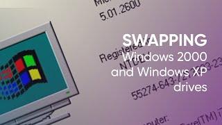 Swapping the C: drive while Windows XP is running