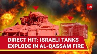 Al-Qassam Back In Action: Huge Attack On Israeli Forces In Gaza, Tanks & Bulldozers Explode