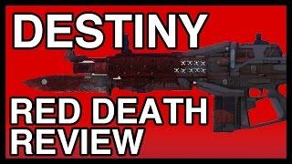 Red Death Review & Gameplay (Exotic Pulse Rifle) - DESTINY | WikiGameGuides