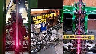 alinhamento chassi cb 300