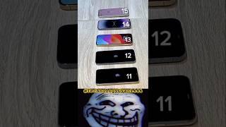 iPhone 11 Vs iPhone 12 Vs iPhone 13 Vs iPhone 14 Vs iPhone15 Full Review#shorts