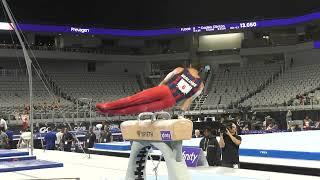 Brody Malone  - Pommel Horse  - 2024 Xfinity U.S. Championships -  Senior Men Day 1