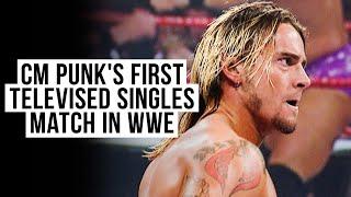 CM Punk’s first televised WWE singles match: From the WWE Vault