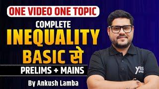 पूरा INEQUALITY एक ही CLASS में | IBPS RRB PO/CLERK 2024 | Ankush Lamba | BANKING CHRONICLE