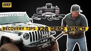 Smittybilt | Recovery Tips – Featuring X20 Gen2 12,000 lbs. Winch with Synthetic Rope