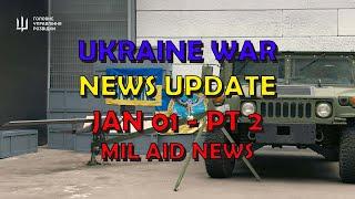 Ukraine War Update NEWS (20241231c): Military Aid News