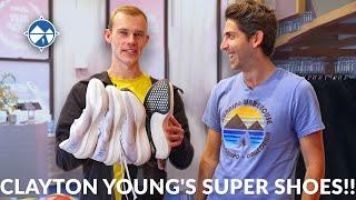 Clayton Young's Super Shoe Progression | From Traditional Flat To The ASICS MetaSpeed Sky Paris!!