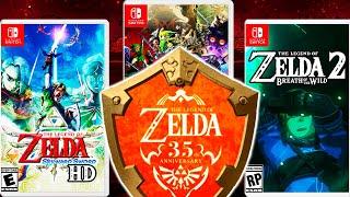 Zelda 35th Anniversary Games! Breath of the Wild 2 and...