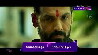 Sony max 2 premiere Mumbai saga | 16 Dec sat 8 pm | SJ TV PROMO