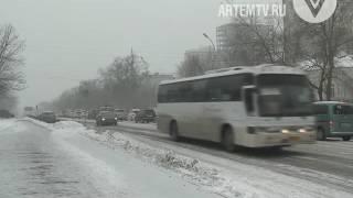 Артем ТВ Зима пришла неожиданно. Приморье атакуют циклоны.