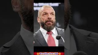 Triple H Big News#wwe #tripleh #wwewrestler #wwesuperstar#wrestler