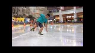 ICE SKATING FREESTYLE TRICKS