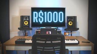 Como montar um Home Studio com MIL REAIS