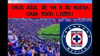 CRUZ AZUL TIENE TODOD LISTO PARA MUDARSE A SU NUEVA CASA PARA LA CLAUSURA 2025 LIGA MX